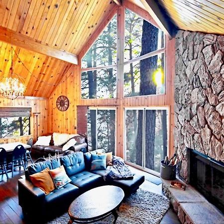 Glimmer Chalet Treetop A-Frame Cabin Lake View Villa Lake Arrowhead Exterior photo