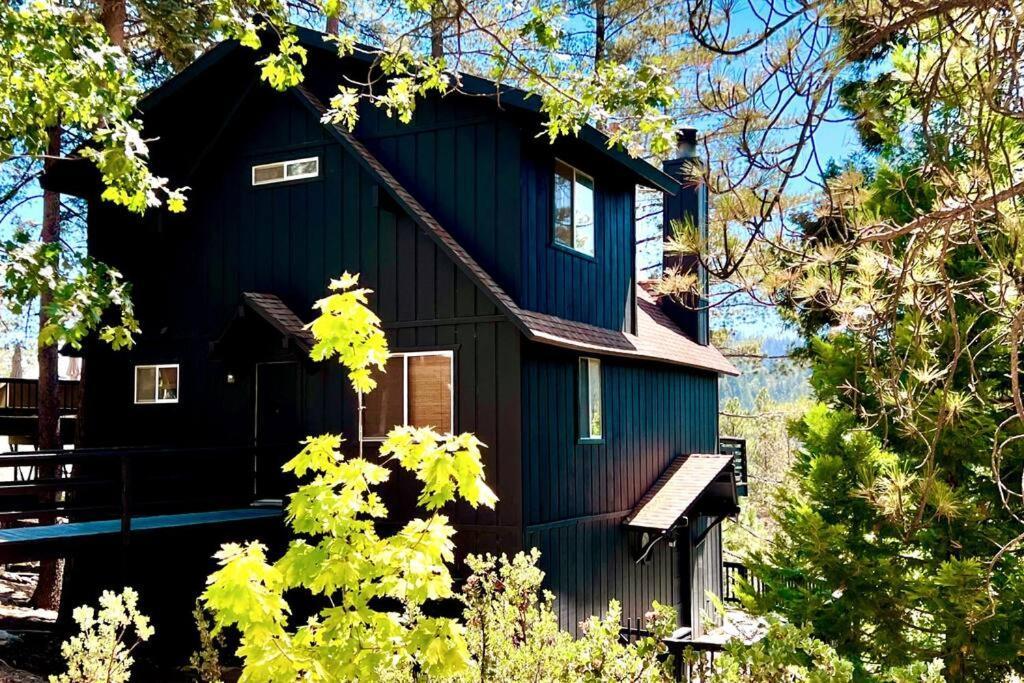 Glimmer Chalet Treetop A-Frame Cabin Lake View Villa Lake Arrowhead Exterior photo